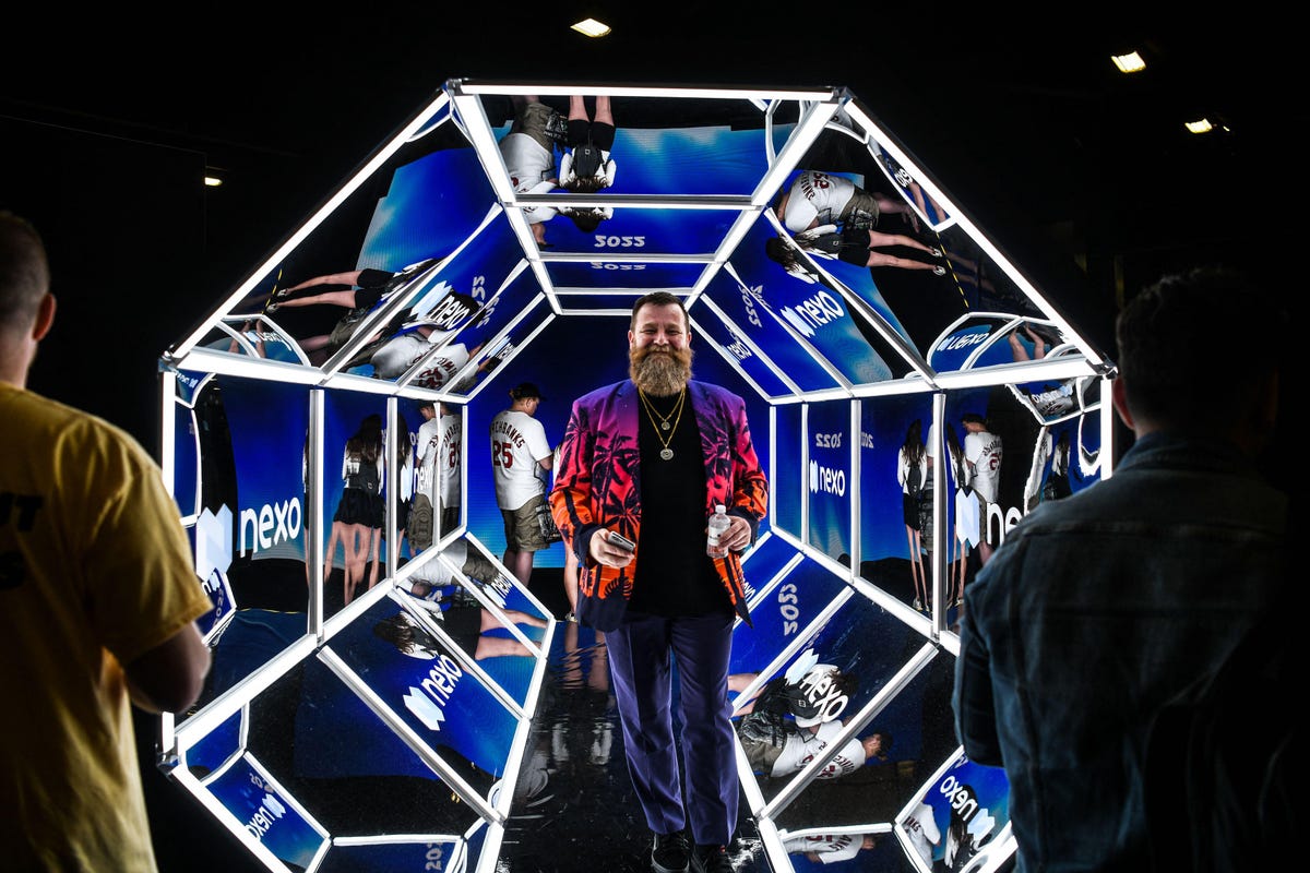 Forbes's tweet photo. Guns, Gains And God: Four Days In Miami With Crypto’s Most Faithful Fans @abebrown716 https://t.co/Z8Quxmsk3w https://t.co/Y4zS1o46bN