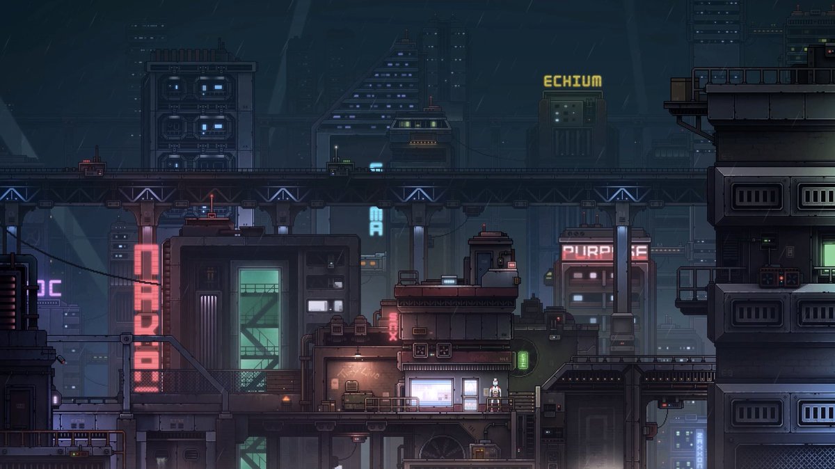 Hi, I'm Gordon... I love to create sci-fi pixel art. #PortfolioDay