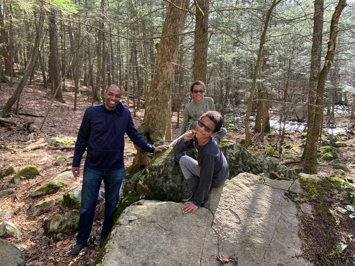 DelgadoforNY's tweet photo. Amazing hike at the Rensselaer Plateau Alliance with my friend, Fred McCagg. Such a beautiful place. Thanks Fred for an incredible time. #SpringBreak #NY19 https://t.co/vRN7j0THP1