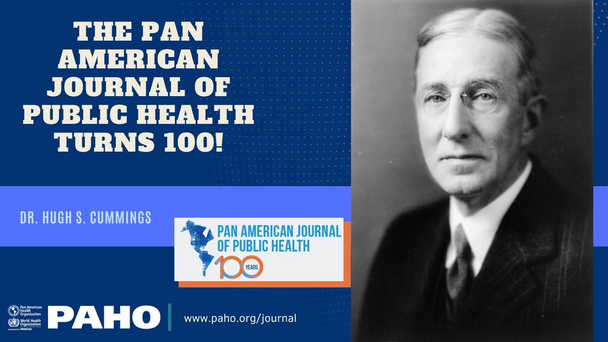 pahowho's tweet photo. One of the driving forces behind the 📰 Journal was Dr. Hugh S. Cummings (1869-1948), who served as General Surgeon of the 🇺🇸Public Health Service.

🗺 Explore our history on our dedicated #100YearsofScience portal ➡️ https://t.co/U1PdkeCJVk https://t.co/cisLDNmMm2