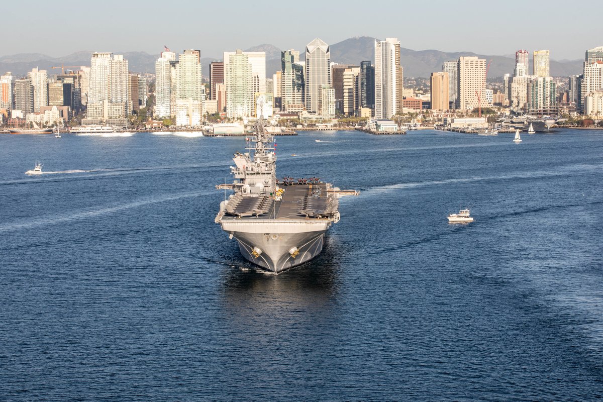 1️⃣ #USSHarrySTruman #CVN75 conducts #FLTOPS in the Ionian Sea @USNavyEurope
2️⃣ The Blessing of the Fleet ceremony @NavyMemorial 
3️⃣ #USSSampson #DDG102 #UNREP in the East China Sea @US7thFleet
4️⃣ #USSTripoli #LHA7 departs @NavBaseSD @US3rdFleet 
ℹ️ & 🔽: go.usa.gov/xuru9