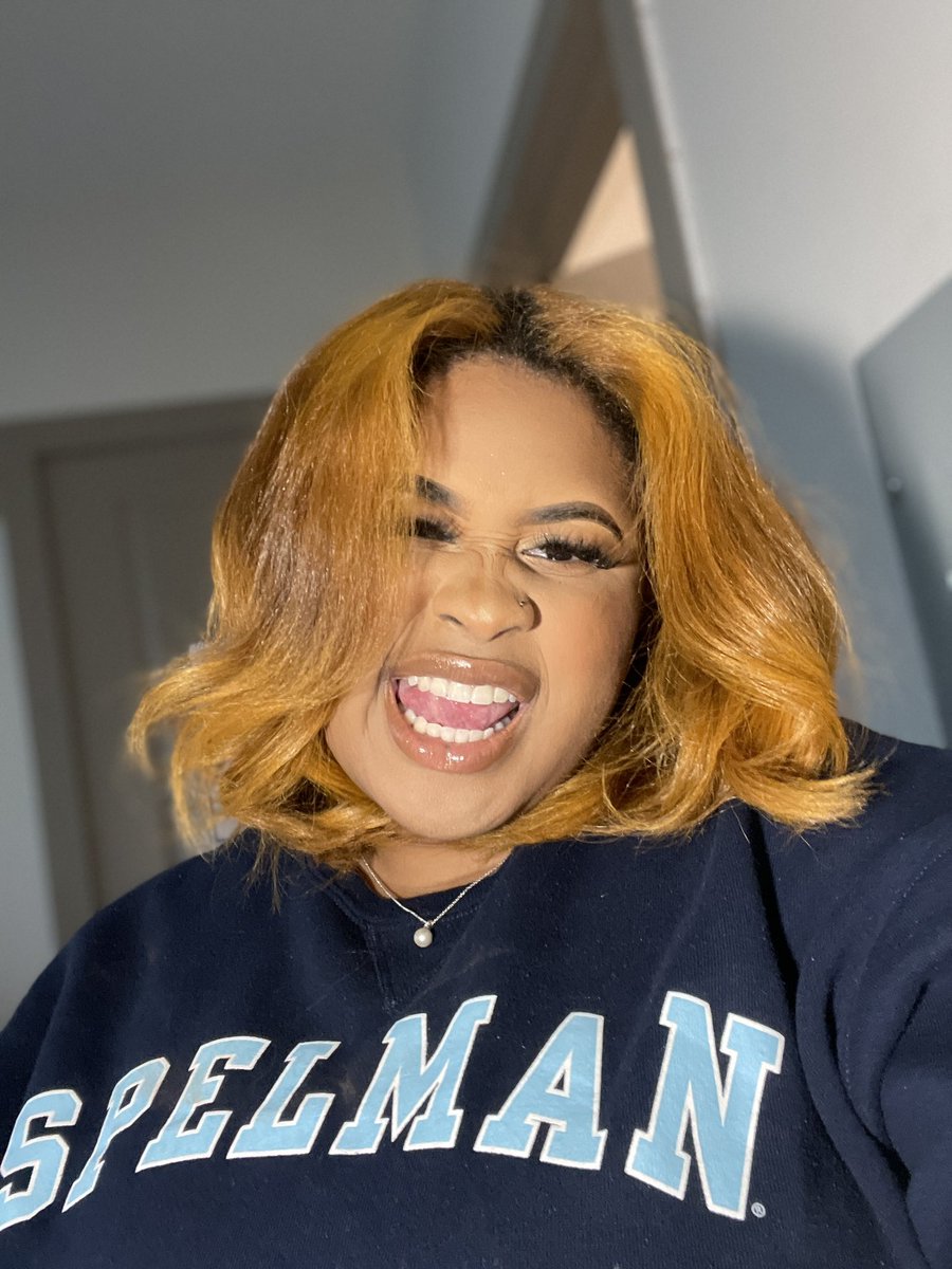 kxxshh's tweet image. In honor of Founder&apos;s Day 💙 #SpelmanFoundersDay #SpelmanCollege