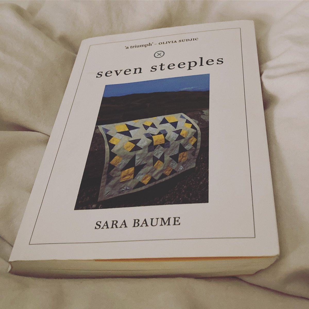 Not one but surprised that #SevenSteeples is the most beautifully written thing I’ve read so far this year. Sara Baume has a knack for writing a sentence that’ll turn you inside out