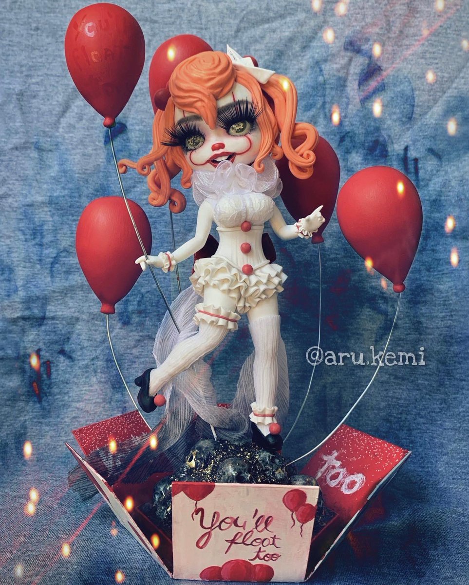 aru_kemi's tweet photo. Lady Pennywise https://t.co/epnIv4IdrY