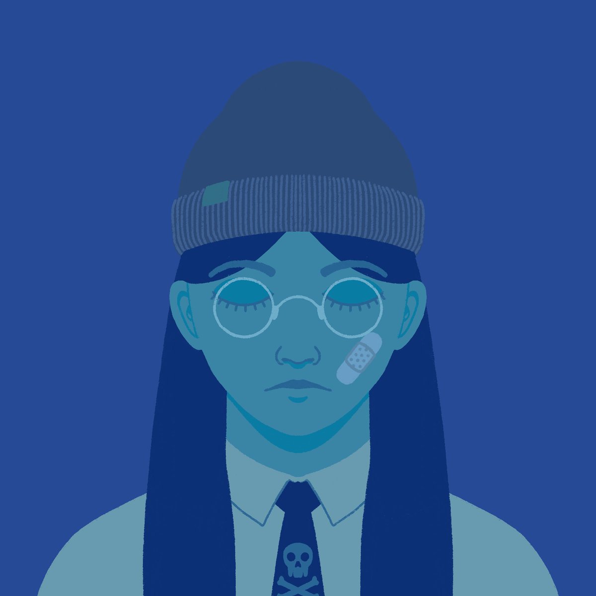 Feeling Blue tweet media