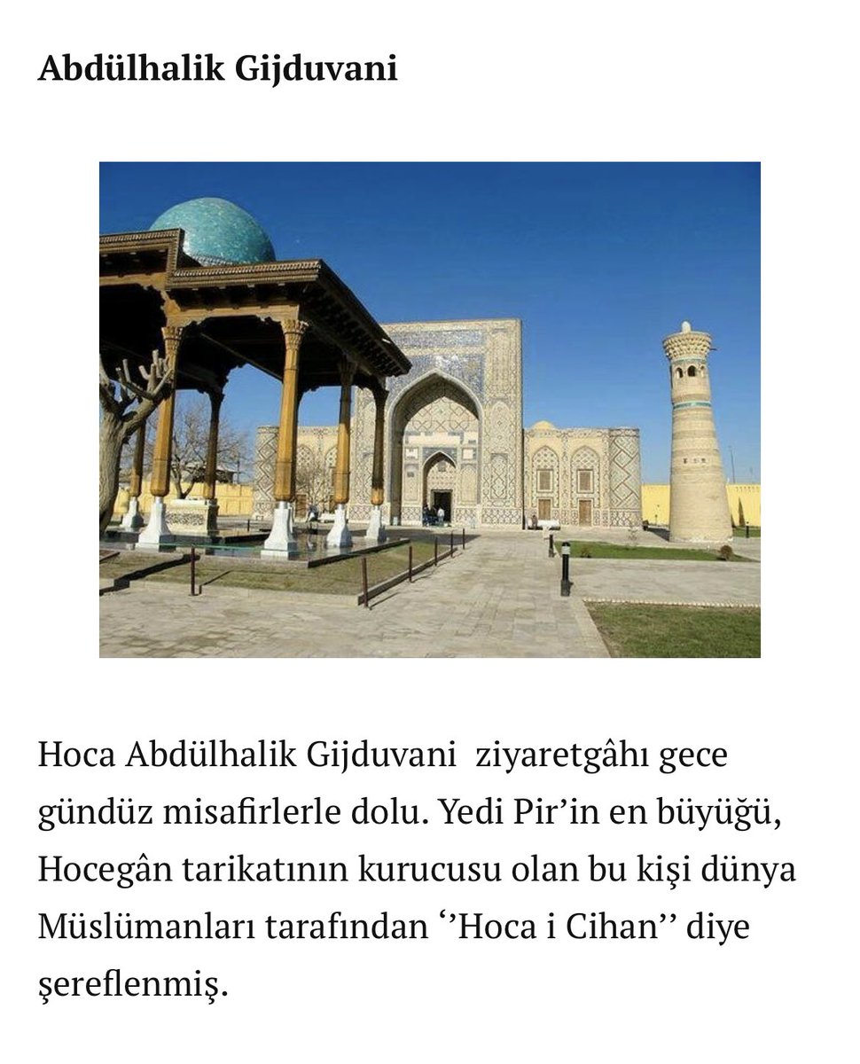 #Malatya #EskiMalatya  Abdülhalık, Buhara yakınında Gucdevan isminde bir küçük kasabada doğmuştur. Babası Malatya'dan Orta Asya'ya taşınmış bir fakih'dir.  #HayırlıSahurlar