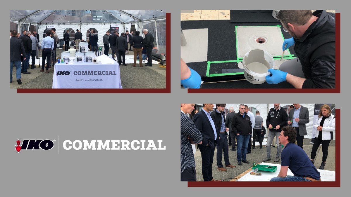 IKORoofing's tweet photo. Here’s a glimpse at our Commercial National Sales Meetings a few weeks ago! It was amazing to have the IKO Commercial teams together from across Canada and the U.S., gathering to share knowledge and participating in Demos.
#CommercialRoofing #TPORoofing #SpecifyWithConfidence https://t.co/SxkOk1roFB