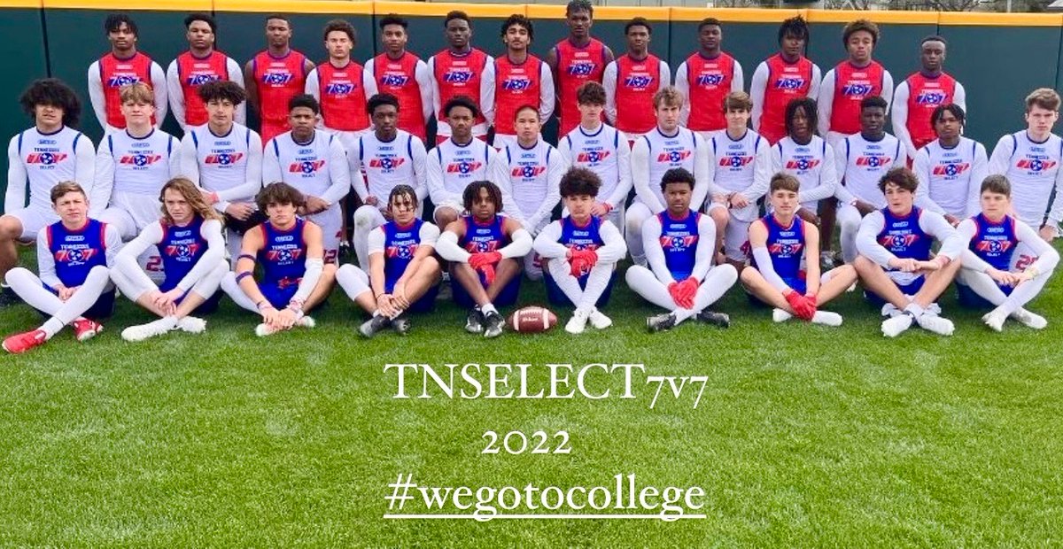 TNSelect7V7's tweet photo. Some of the Best TN &amp; KY has to Offer! Battle Ready for this summer's college camp season. #WeGoToCollege @BattleCEO @TNSelectTrng https://t.co/s9CcLRmnvR
