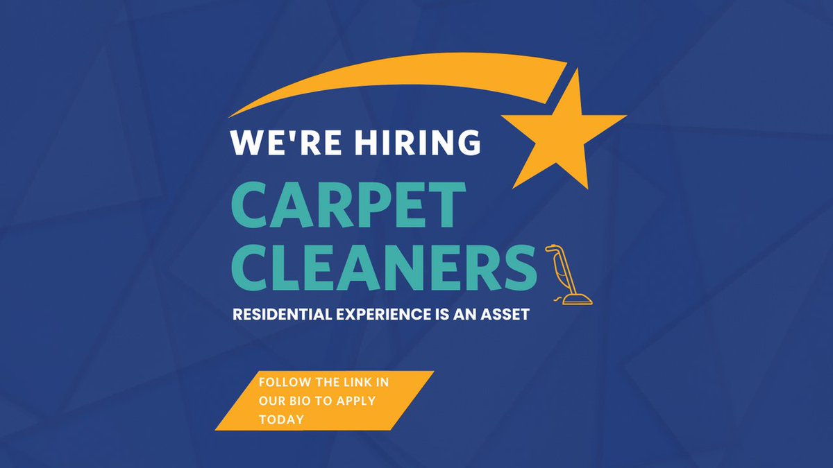📣 CALLING ALL CLEANERS! AND CARPET CLEANERS! 📣 

We are hiring! Want to join our team! Go to prostarcleaning.com/employment/ to see the complete job post! or apply by email at resumes@prostarcleaning.com. 

#calgaryjobs #albertajobs