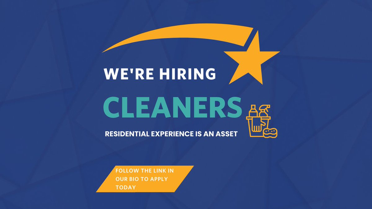 ProStarCleaning's tweet photo. 📣 CALLING ALL CLEANERS! AND CARPET CLEANERS! 📣 

We are hiring! Want to join our team! Go to https://t.co/iVAQ7vVa95 to see the complete job post! or apply by email at resumes@prostarcleaning.com. 

#calgaryjobs #albertajobs https://t.co/QE8eA8Fo4s