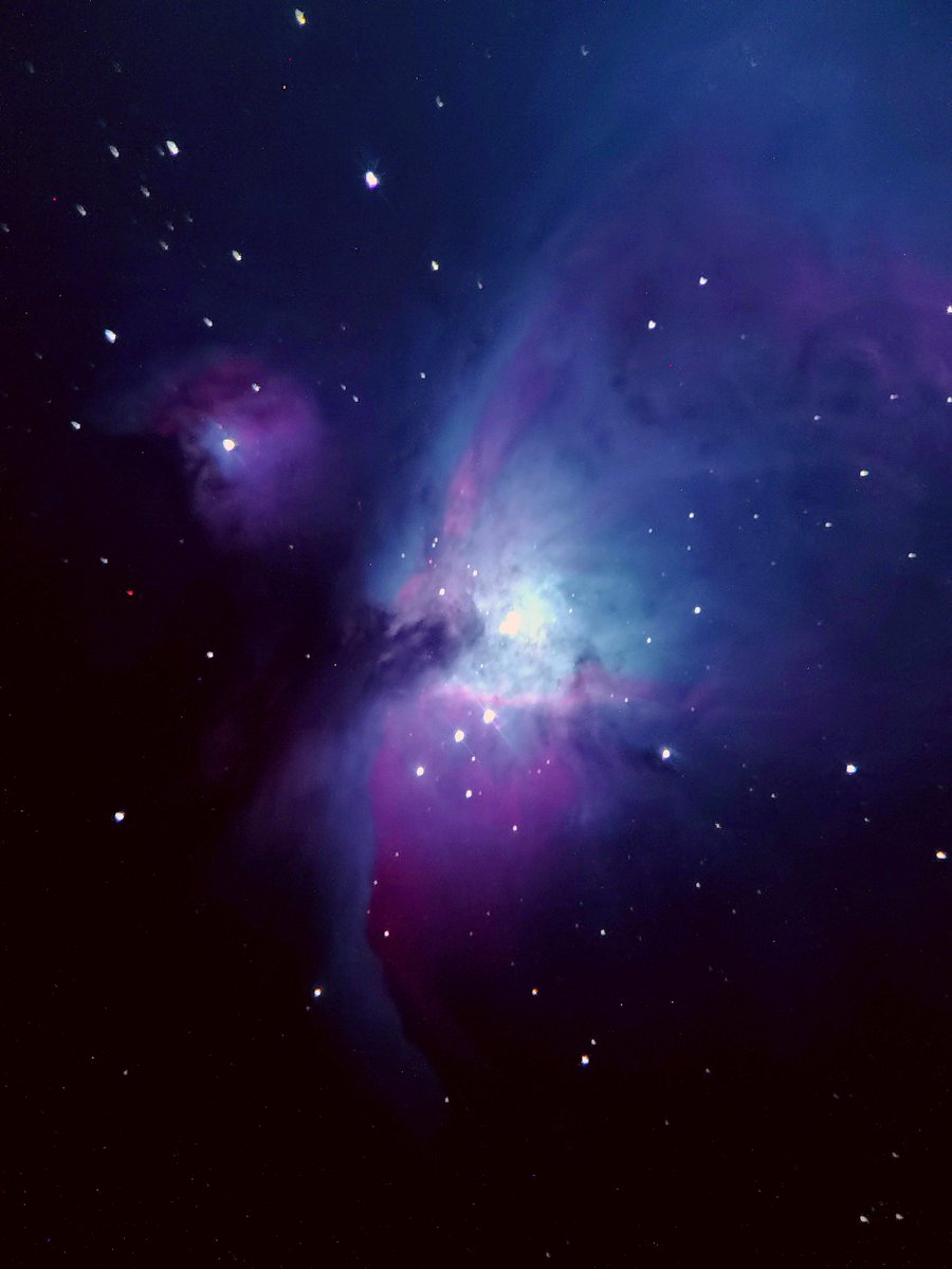 Me tomo 22 años, 5 meses, 13 días, 4 horas y 34 minutos sacar esta foto de la nebulosa de orion con el celular y luna. Denle un RT aún que sea.
Instagram.com/Seba_astrofoto…