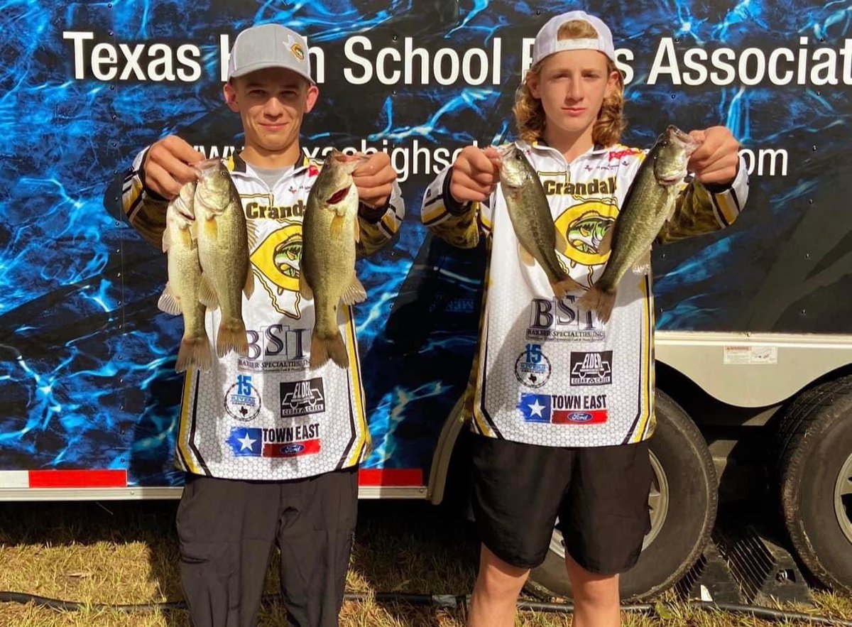 Congratulations to Lawson Geri and Ryder Burford for advancing to STATE. They will compete May 14-15 on Lake Belton (near Austin). 👏👏👏🎣🎣🎣🎉🎉🎉 <a href="/CrandallHS/">CrandallHS</a> <a href="/OfficialCISD/">Crandall ISD</a>