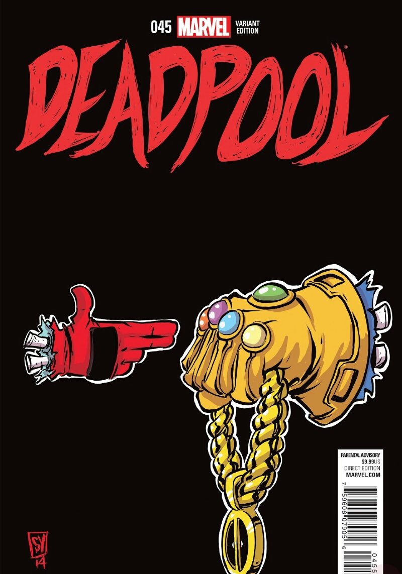 chainchomp87's tweet photo. Parting is such sweet sorrow .....RIP Deadpool until the next run....#TotalDeadpoolReadThrough ...this is it for the Duggan Run https://t.co/oz4j4IE1IC