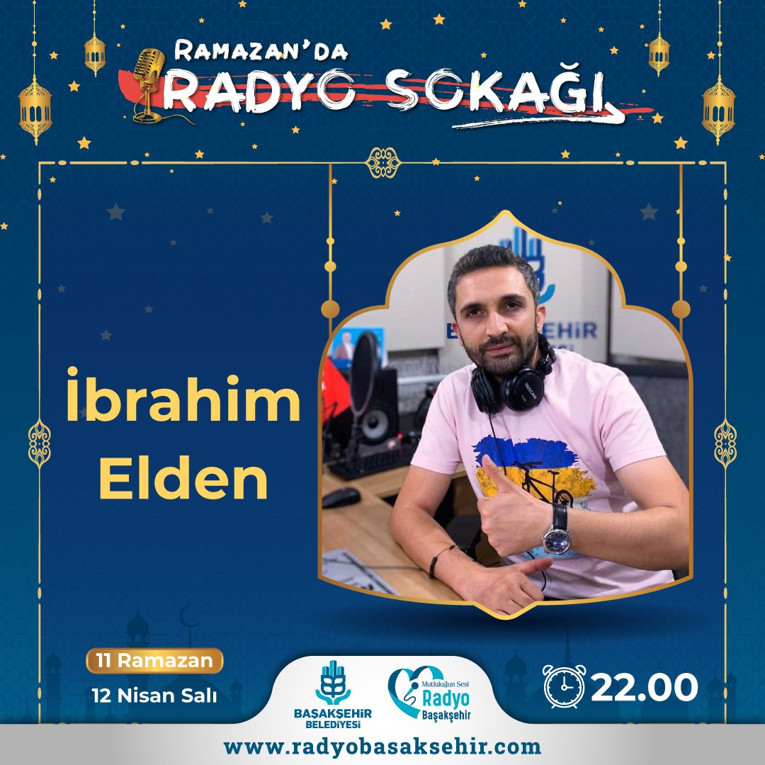 12 Nisan salı saat 22.00
Konuk Radyo programcısı olarak yayındayım.