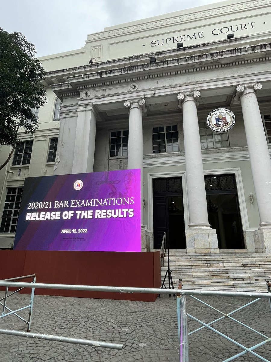 Preparations are in full swing for the release of the results of the Bar Exams  today as scheduled. It will proceed despite the fire incident this morning. #Bar2020_21 #BestBarEver2020_21