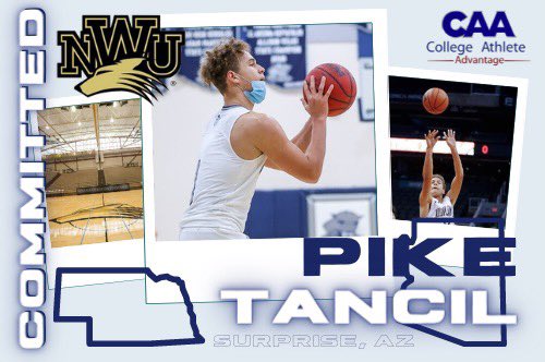 Congrats to CAA 2022 PG <a href="/Pike1Tancil/">Pike</a> on his commitment to <a href="/NWU_Basketball/">Nebraska Wesleyan Basketball</a>. Pike is a big time scorer and competitor that will make an immediate impact for NWU! So proud of him and happy for the Tancil family!