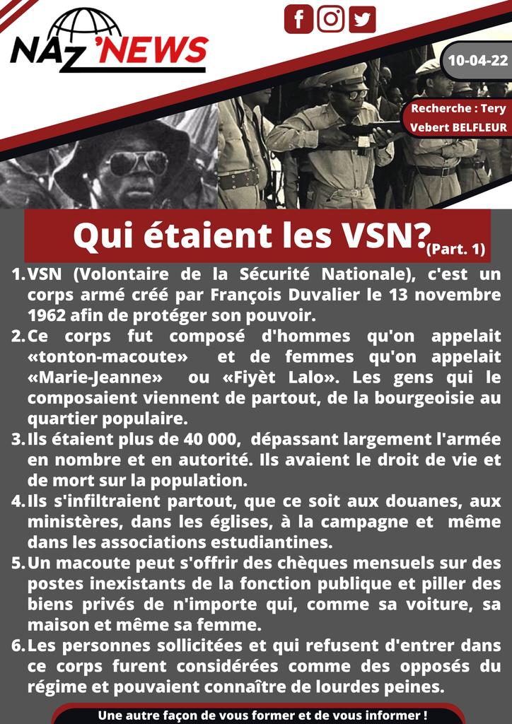 NazNews3's tweet photo. Qui étaient les VSN? https://t.co/dpX0H6Mg99