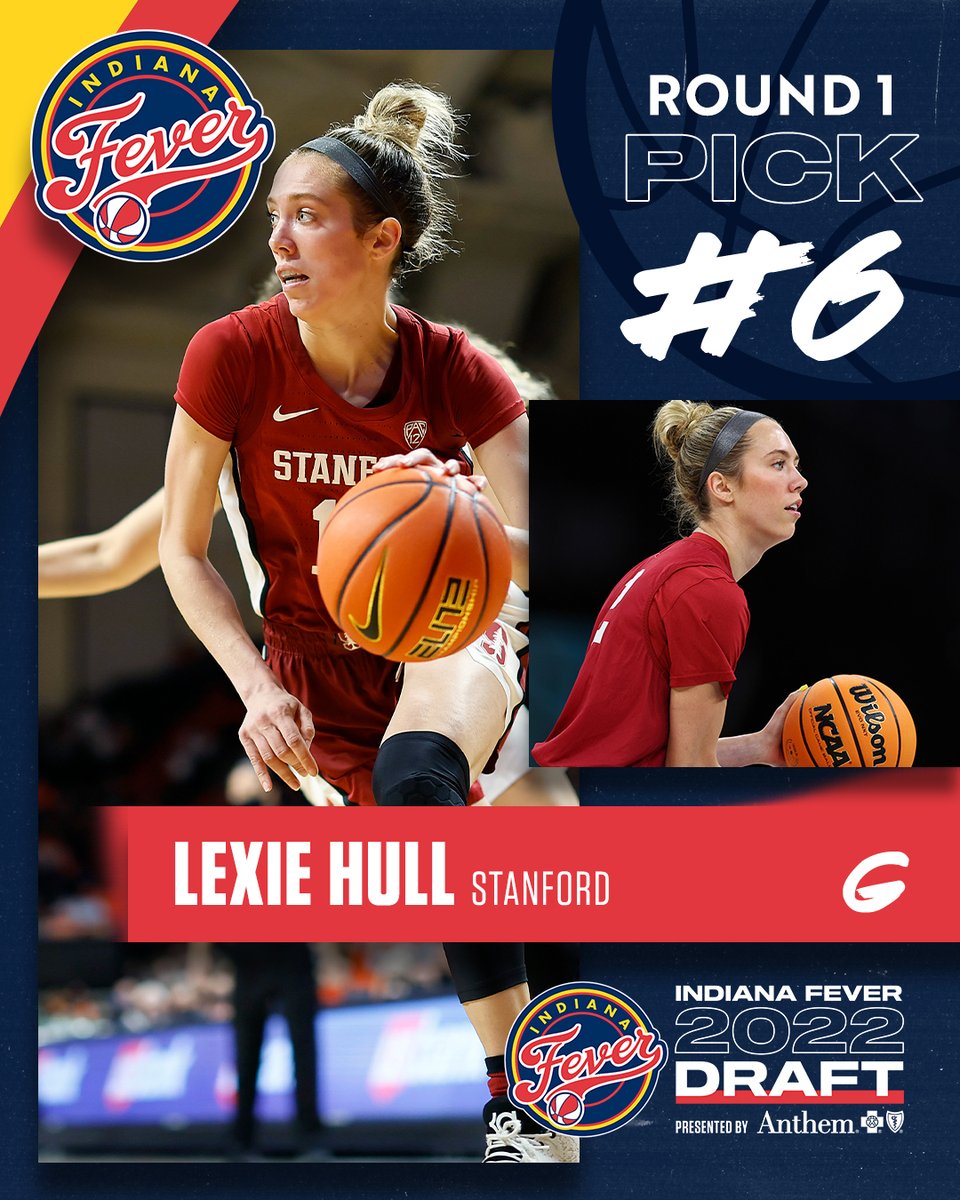 one Hull of a player 👏 Welcome to Indiana, @lexiehulll! #FeverDraft | @AnthemBCBS