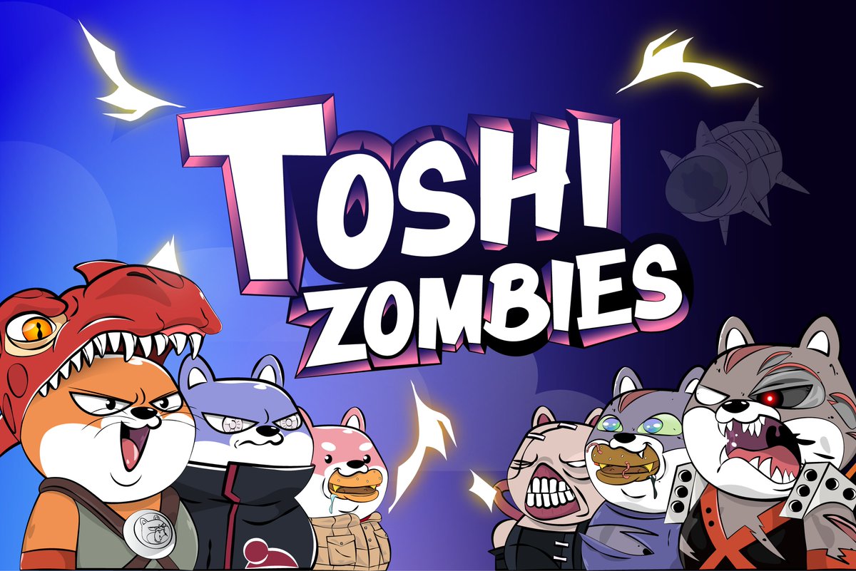 🔥Just 24 Hours until the Mint of Zombies!🔥

⏳Mint: 12/04/2022 at 8:00 PM (UTC)
⏳WL Mint: 12/04/2022 at 7:50 PM (UTC)

On <a href="/monkelabs/">gho</a> Launchpad!

Discord: discord.gg/toshiworld

#NFT #SOLANA #SolanaNFTs #SOL #MintOfTheDay #Minting #Giveaways #SolanaGiveaways #SolanaAirdrops