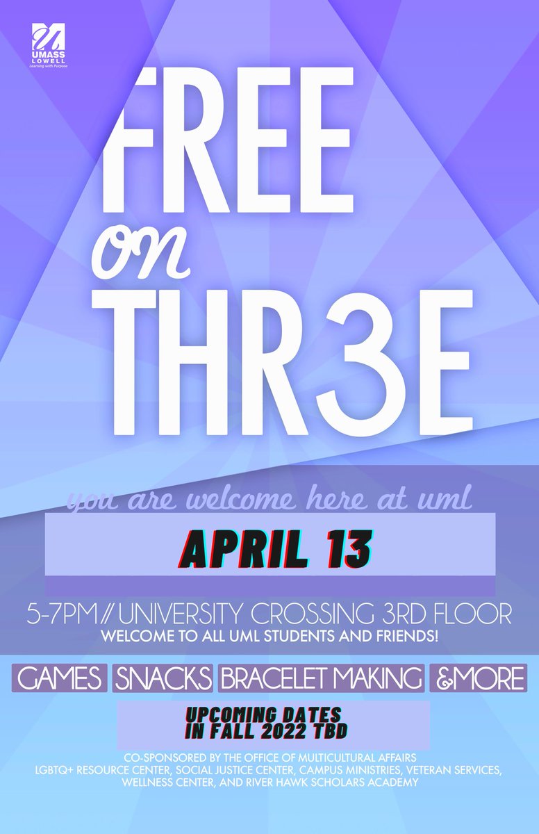 UMass Lowell Office of Multicultural Affairs (OMA) tweet media