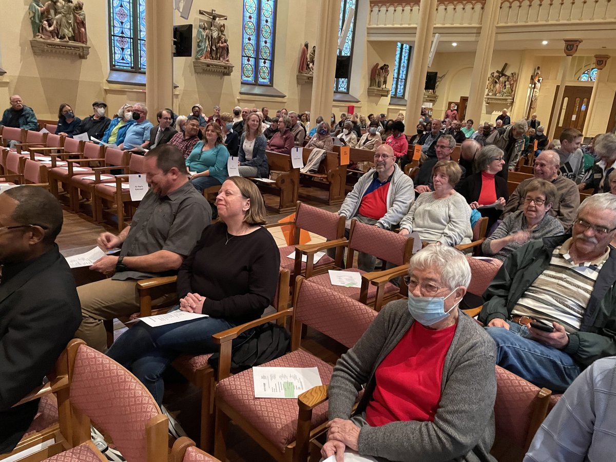 EvansvilleCAJE's tweet image. Happening now!
Hundreds gather at All Saints for our 2022 Rally!
#OrganizeForChange