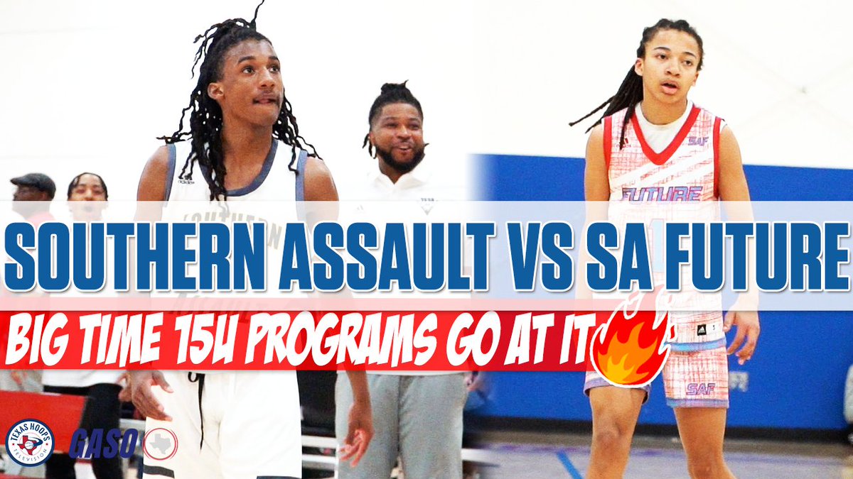 TexasHoopsTV's tweet photo. Southern Assault vs San Antonio Future at the #GASOOpen1 In Duncanville! High Level 15U Match-Up

WATCH RECAP - 
https://t.co/NUg3NZcJSP

#TexasHoopsTv https://t.co/Ff6V2GZLjW