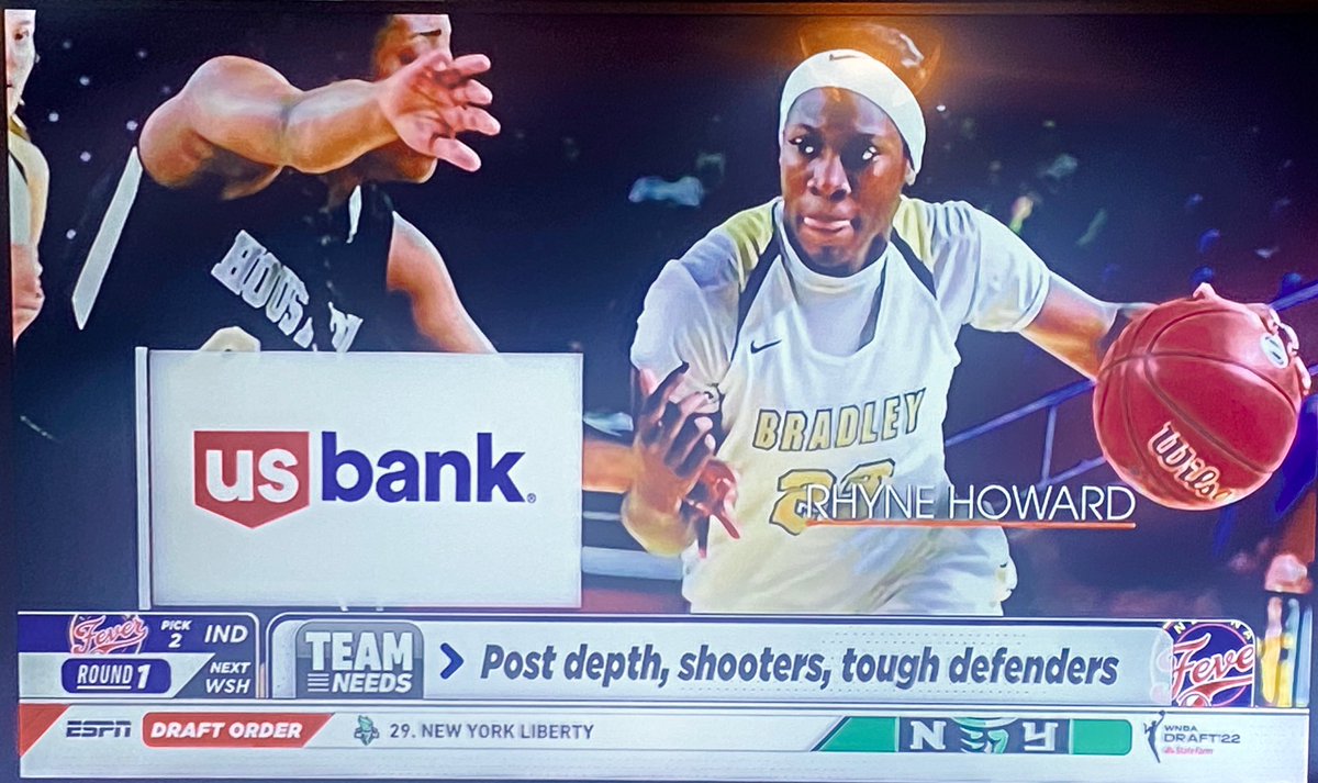 BC_Bearettes's tweet photo. With the 1st pick in the WNBA Draft, the Atlanta Dream choose @howard_rhyne!  #BuiltDifferent #OnceaBearetteAlwaysaBearette https://t.co/Pt5pSjoXeo