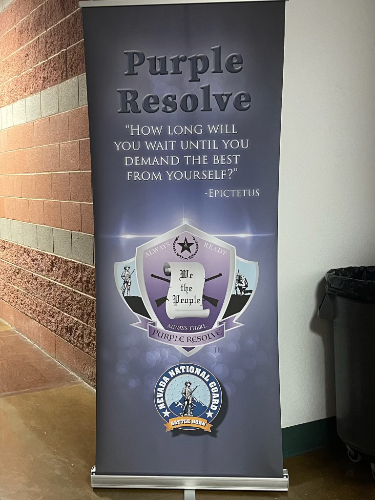 bluecourage's tweet photo. Today kicks off the week long journey of a Purple Resolve Academy to certify new trainers for the Arizona National Guard with Dan, George, and Michael! Thank you to Craig Rauchle and PTSD NOW! for supporting this training! #purpleresolve #PTSDNOW #AZNG #bluecourage https://t.co/nSJiNGterR