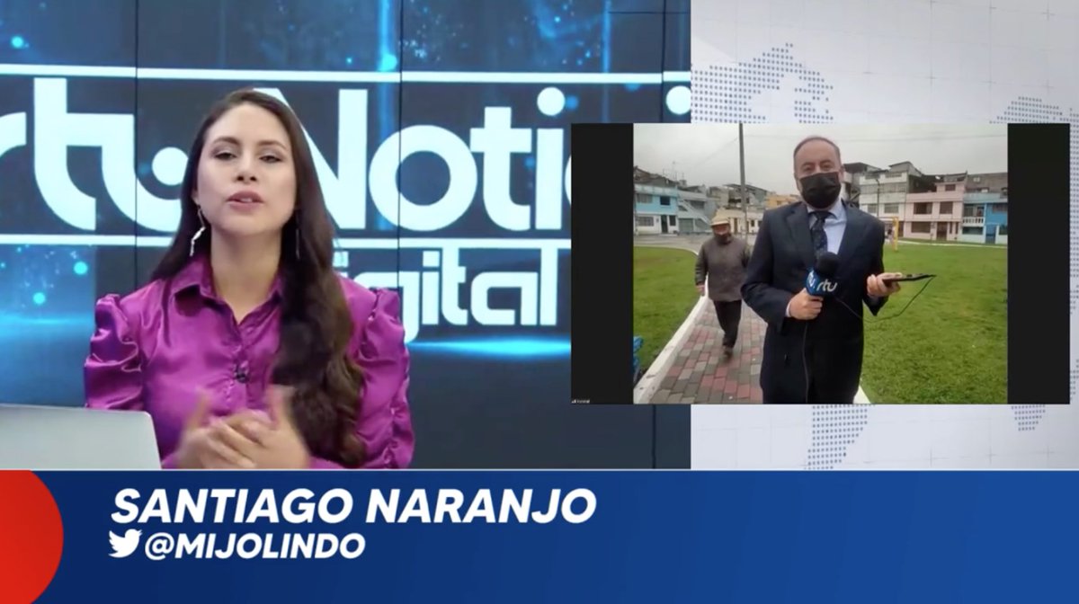 diegoanazco1's tweet photo. Dos amigos, dos generaciones de comunicadores, dos estilos distintos esta mañana en el informativo de @CanalRTU. 

Que chévere es ver como la gente que uno aprecia no para de crecer. Saludos @MijolindoEC1 y @geordiies https://t.co/5BH9rshBNq