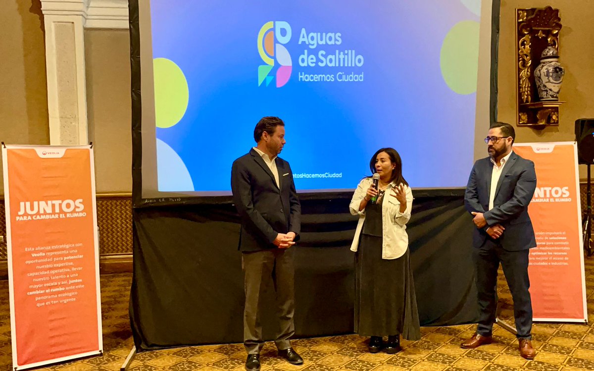 La integración de Suez dentro de @VeoliaMx logra el 1+1=3.
Más intercambio de buenas prácticas, más energía verde, más servicios medioambientales para solucionar los retos ecológicos de forma sostenible y respetuosa con el entorno #AquíCuidamosElAgua #JuntosParaCambiarElRumbo