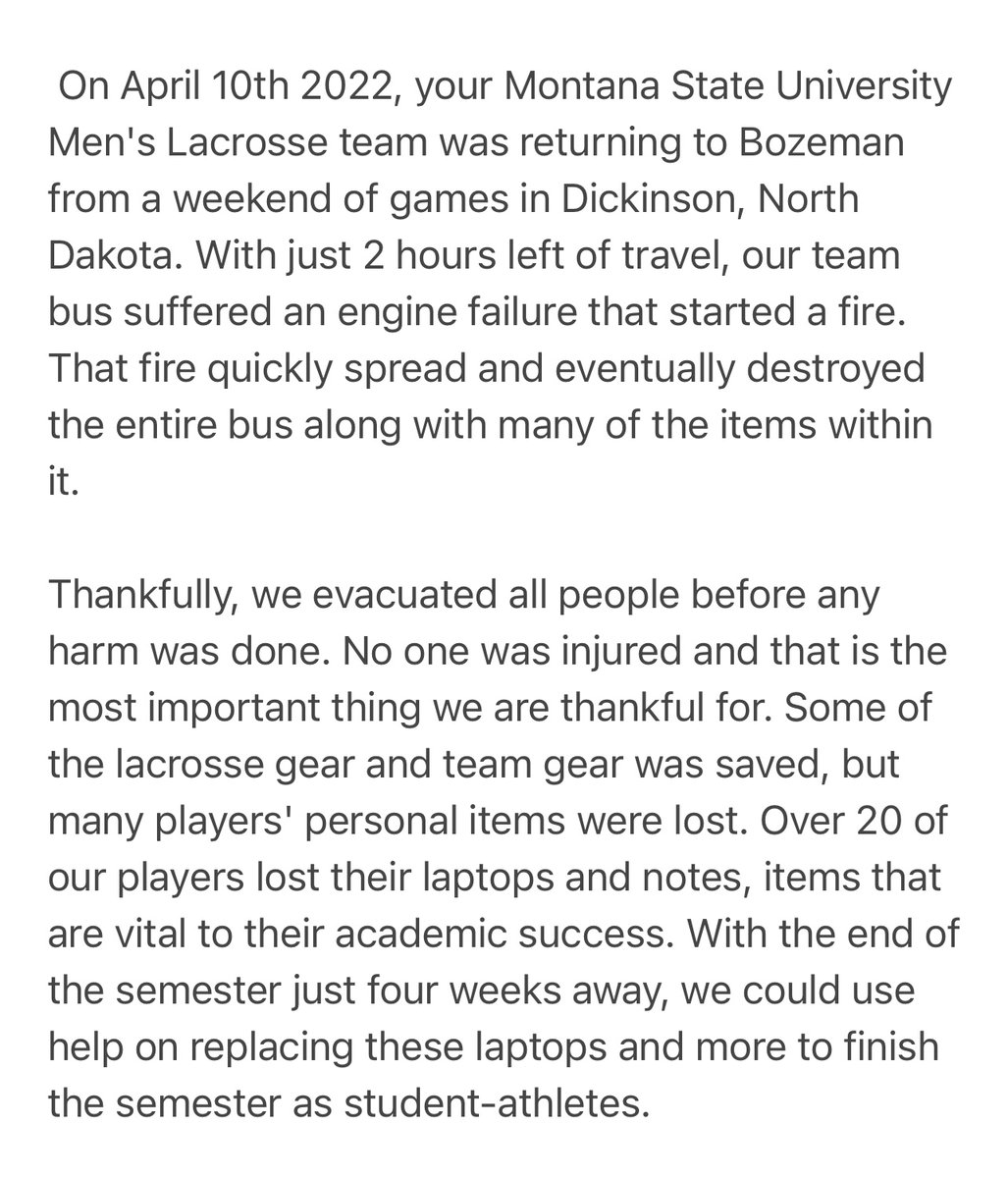 Cathyferrara's tweet photo. @Apple  would Apple be able to donate some MacBook airs to these student athletes? https://t.co/Qv4J26OmqW