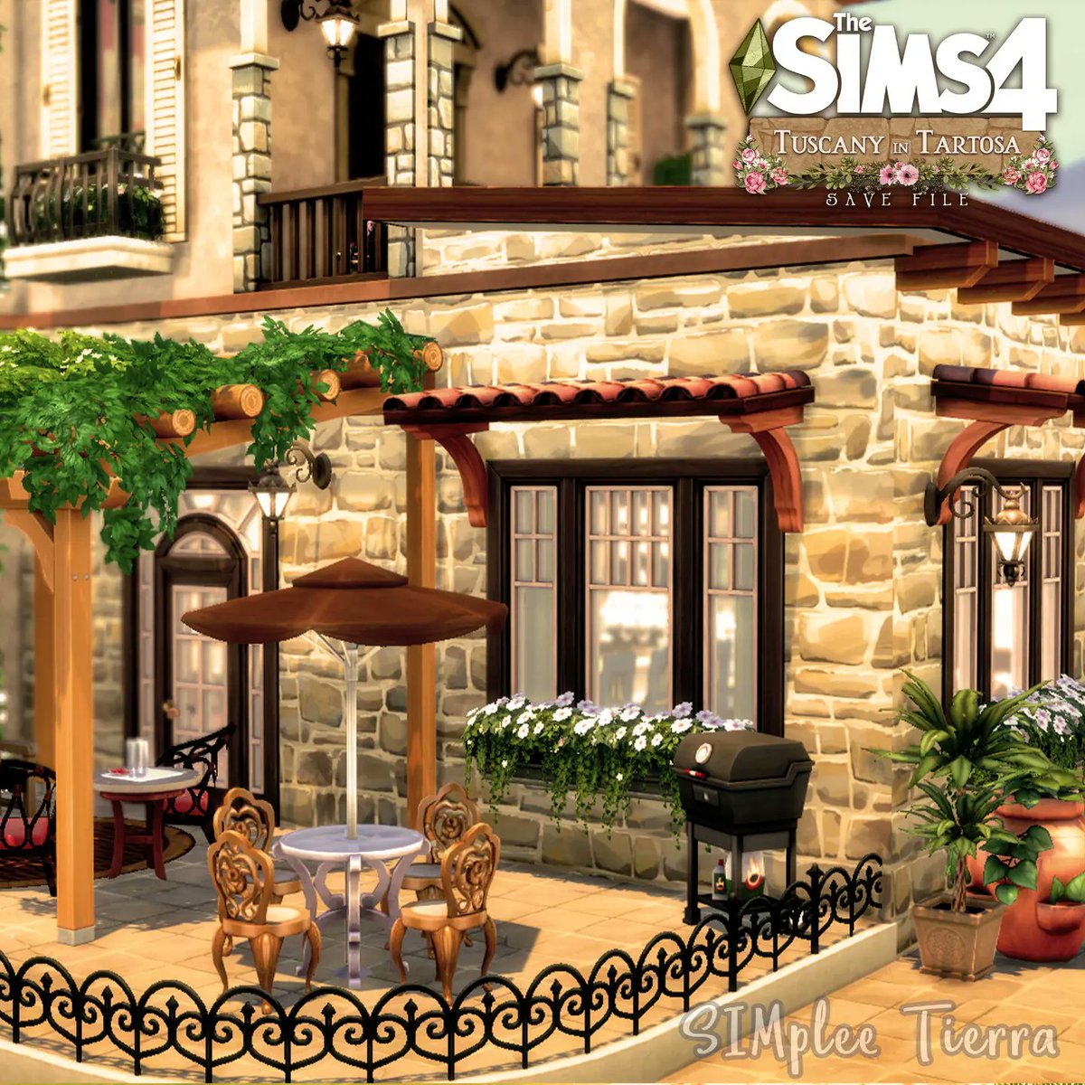 Tierra_Cruz_'s tweet photo. 🌹Casa in Collina🌹 The first build to my #TuscanyInTartosa save file is done! Remember to join any tier of my Patreon to have access to this save file when it's complete! https://t.co/K2pZRwQs8q. 💕

#sims4 #sims4savefile #ShowUsYourBuilds https://t.co/FpHMZSEUon