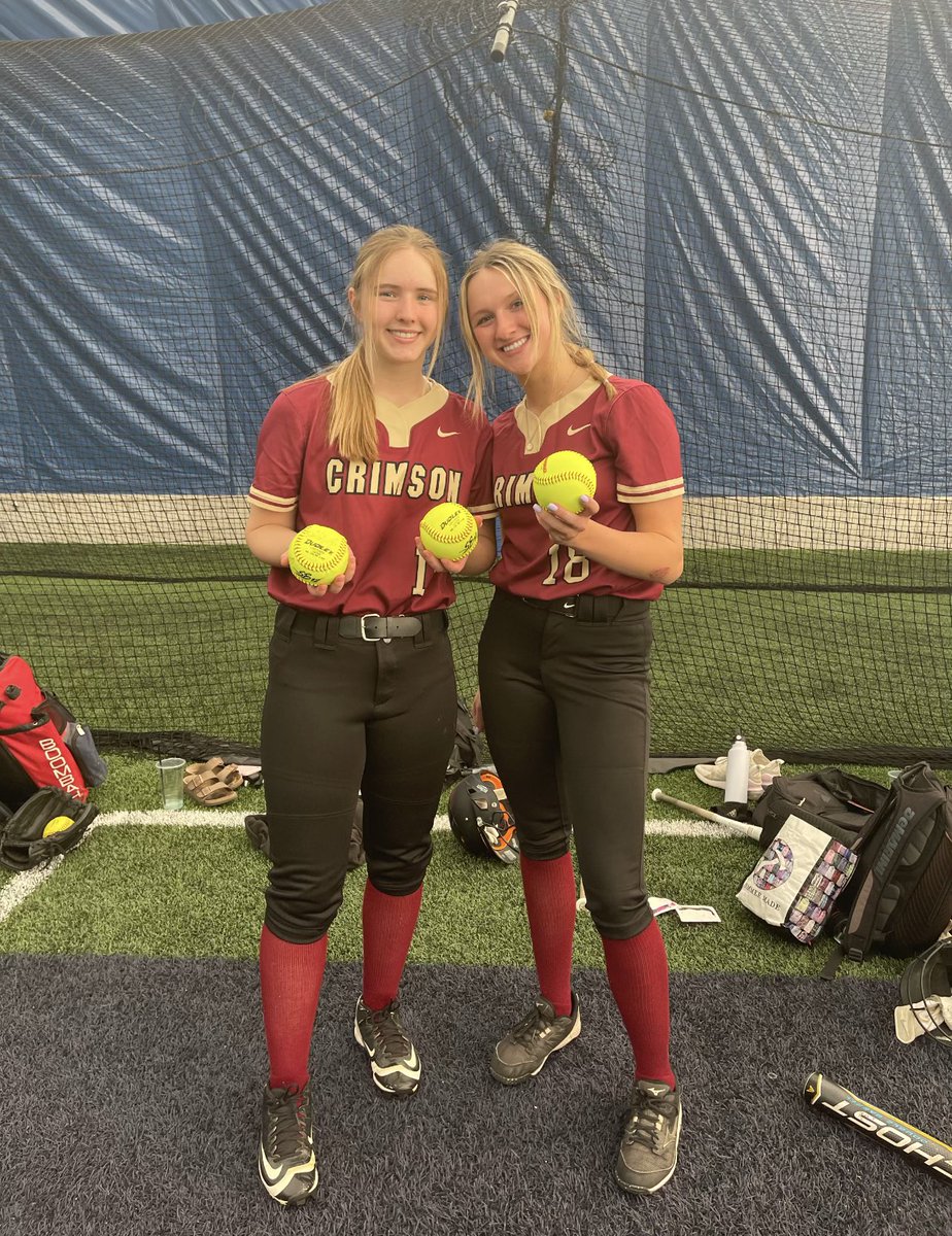 CoachKoltes's tweet image. Great Start for the Crimson Program (9A, B squad,JV &amp;amp; V) Sweep of Coon Rapids tonight!!! These Two @AlissaWernz @strom_dani supplied the power with HR &amp;amp; 2 for Strom!!! #GreatStart #CrimsonFamily #program