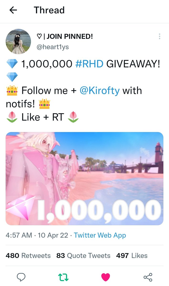 J_Plays00's tweet photo. @heart1ys @Kirofty Done!
I really hope I win https://t.co/Rkr180sH5S