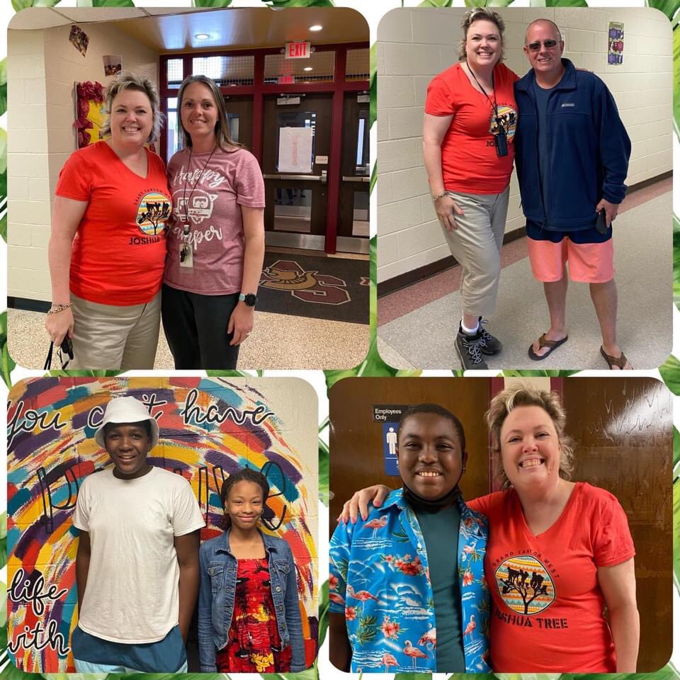 SunValleyMSNC's tweet photo. Today was “dress like your favorite vacation spot” spirit day! Check out some of our Spartans sporting their vacation wear! #spiritday #vacation #teamSVMS @AGHoulihan @drjayjones @_PrincipalSmith https://t.co/tkDZ4318MF