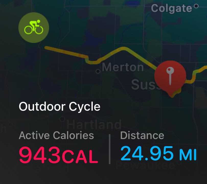 podo0014's tweet photo. Hi ⁦again ⁦@YuriHauswald⁩ : wanted to share I did my first 40k in the “wild” - not a race, but it’s a start! Wanted to thank you, couldn’t have done this without your ⁦@iFit⁩ training. Hope you are able to get back to biking soon! #firsttimeoutdoors #newtrek https://t.co/3P4zVDVaic