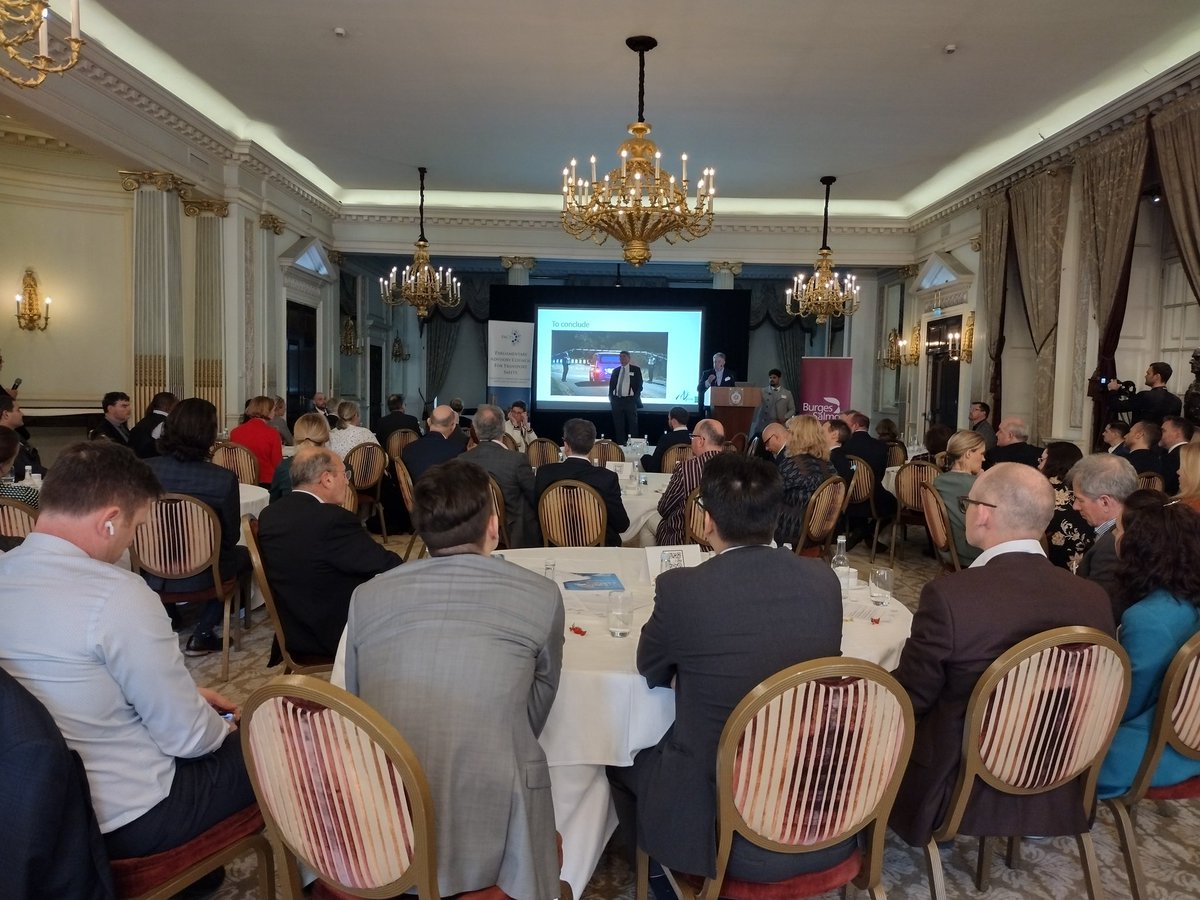 TransafeNetwork's tweet image. Another excellent #WestminsterLecture from @PACTS - with Simon French formerly of @raibgovuk and encouraging news from the minister about a Road Collision Investigation Branch which now sounds as if it will finally happen.