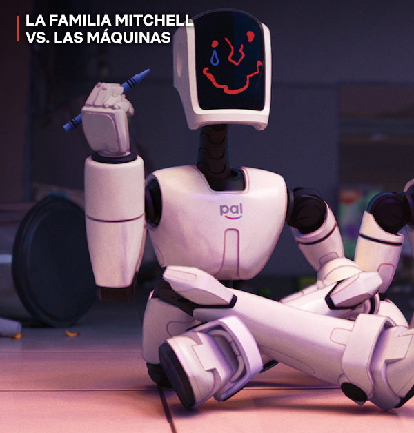 NetflixLAT's tweet photo. El robot de Shakira escuchando "Antología". https://t.co/vMu9U0pfE5