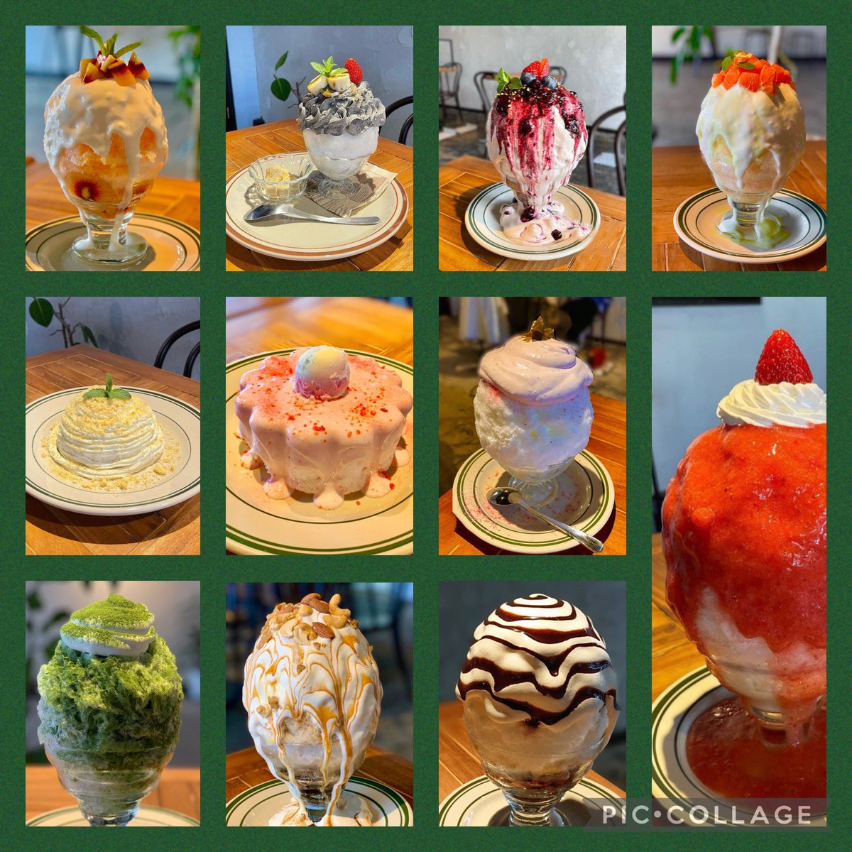 WilliamsBurg000's tweet photo. おはようございます✨

今日も夏日でかき氷日和ですね☀️

本日のメニューになります🍧

レアなレッドルビーキウイも入荷してフルラインナップです😊
ご予約お待ちしております！ https://t.co/xe9sp3wCwY