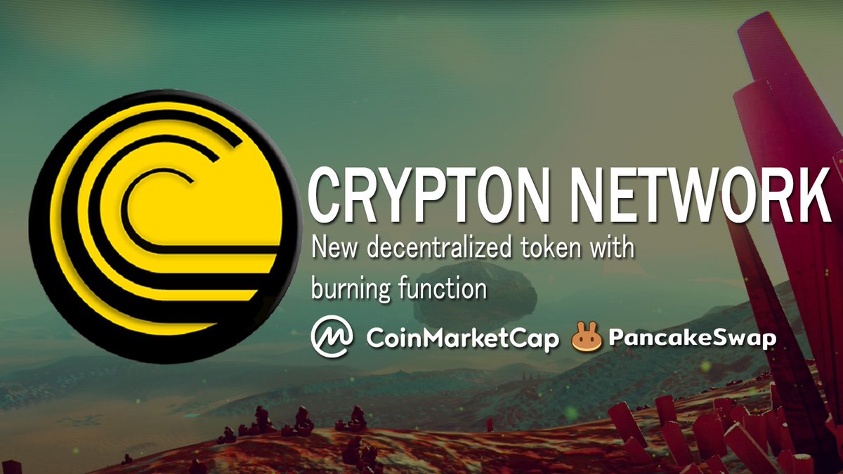 CryptoMixer3's tweet photo. 🔥 NYU Airdrop: CRYPYON NETWORK 
🎁 Total Reward: 20,000 CRYPTON
👥 Referral: 20,000 CRYPTON
🔥 PancakeSwap Listing on 5th May, 2022
🙈 Listing Price :- 1 CRYPTON = 0.005$
🔶 Airdrop Link: https://t.co/VocNHaknU7
📡 Website: https://t.co/b4c2RXEoKS https://t.co/l2iZDQPxXa