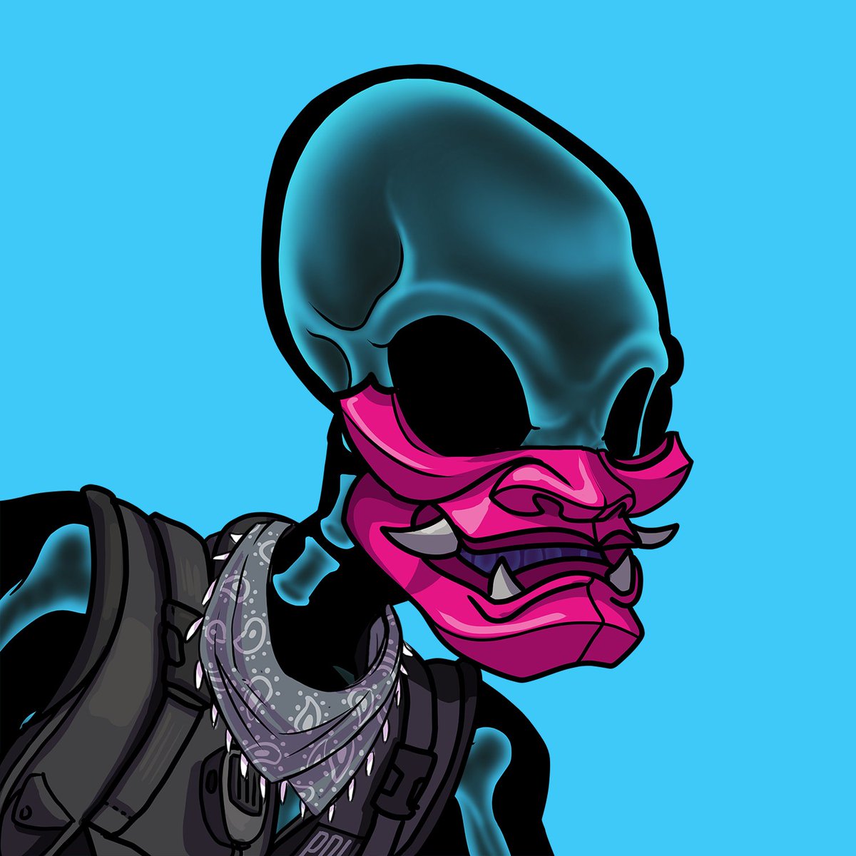 AlienRappers:1st Encntr #968 (rank 91) has been sold for 1.5 SOL on bluediamonds.app