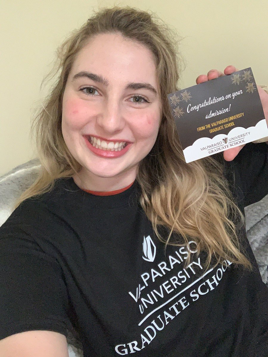 FCPsychDept's tweet photo. Congratulations to @grizalumni Maria Hasnerl (‘21) on her admission to the CMHC program at @ValpoU
.
.
We’re so proud of you and look forward to supporting you on this next chapter! #ProudProfs #mentalhealth #graduateschoolbound https://t.co/RLFr19kV2n