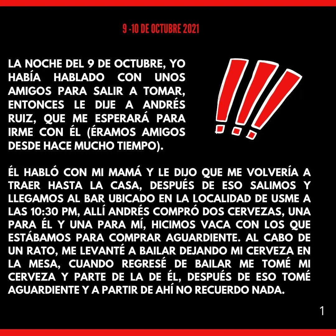 redfemsuba's tweet photo. #Hilo ayúdenos difundir esta #denunciapublica de violencia machista en #usme #ViolenciaDeGenero @ElParcheCritico 🧵🧵 #alerta para que otras mujeres no sean víctimas de este sujeto https://t.co/mN99mkn4TL
