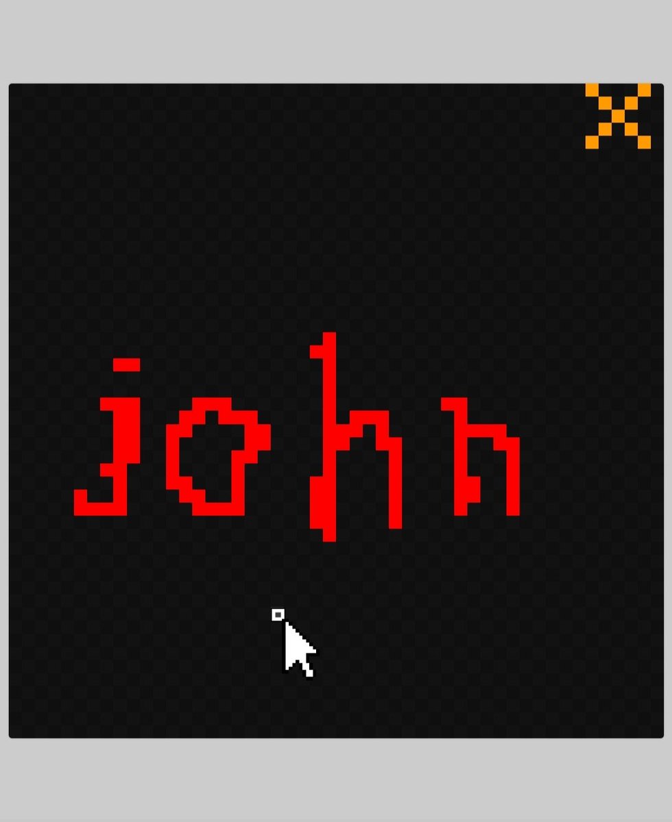 NTnames's tweet photo. Wow,⭐😍🔥 this time a special NFT
This rarely happens my friend
The nickname john is displayed in pixels in its NFT format
You can buy it as a gift or keep it in your collection

https://t.co/ACsydt4hRc
.
##nonfungible #digitalasset #nft #rarible #ethereum #flow #nftcollectors https://t.co/BASPKcaKwc