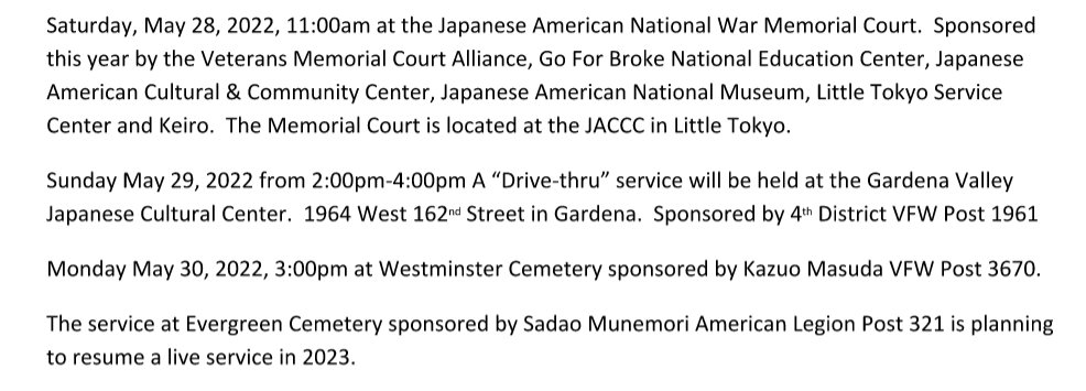 JAMemorialCourt's tweet photo. We invite you to attend one or more of the following services:  (2/2) https://t.co/DBYdR2qPAe