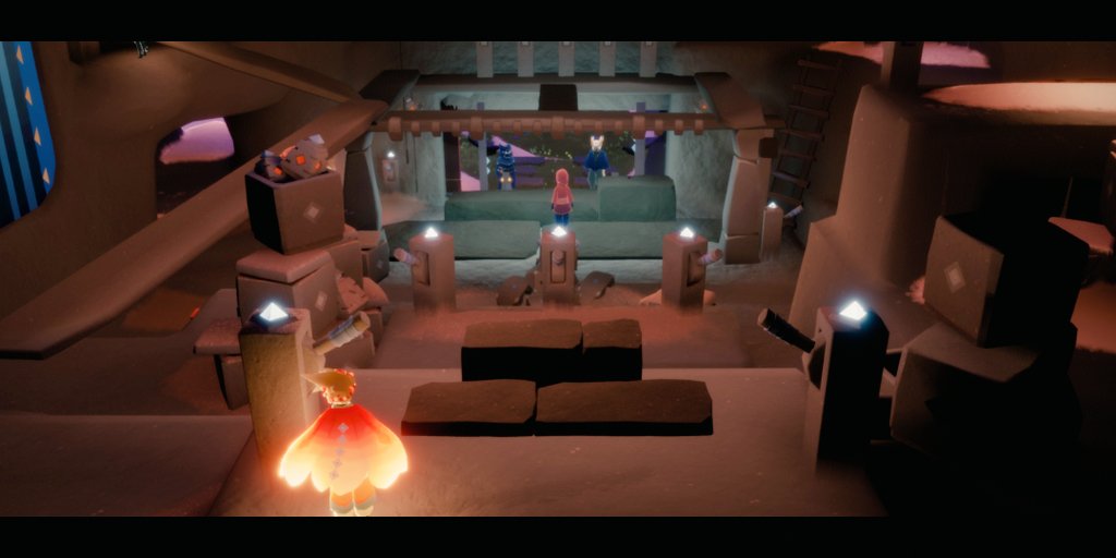 skykanitarou's tweet photo. The show is starting! 🎭🥳 #thatskygame #sky星を紡ぐ子どもたち https://t.co/Q3ppAkRKVW