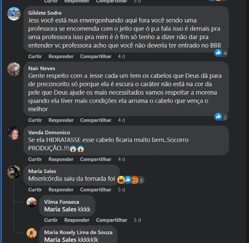 botecodajessi's tweet photo. O r4cismo que a Jessi está sofrendo na rede ao lado já passou dos limites faz tempo, mas não tem nenhum verificado falando sobre, e não é só lá que falam isso tudo dela, xing4m ela e tudo mais #BBB22 @a_jessilane https://t.co/J5T6Pz3A4V