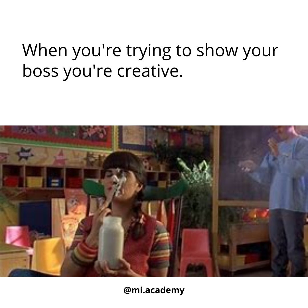 Being “creative” doesn’t mean Clag glue facials... 

Applied creativity - where inspiration meets organisation. It is about developing the mindset, skill-set, tools, and processes needed to effectively and strategically implement creativity in your team and organisation.