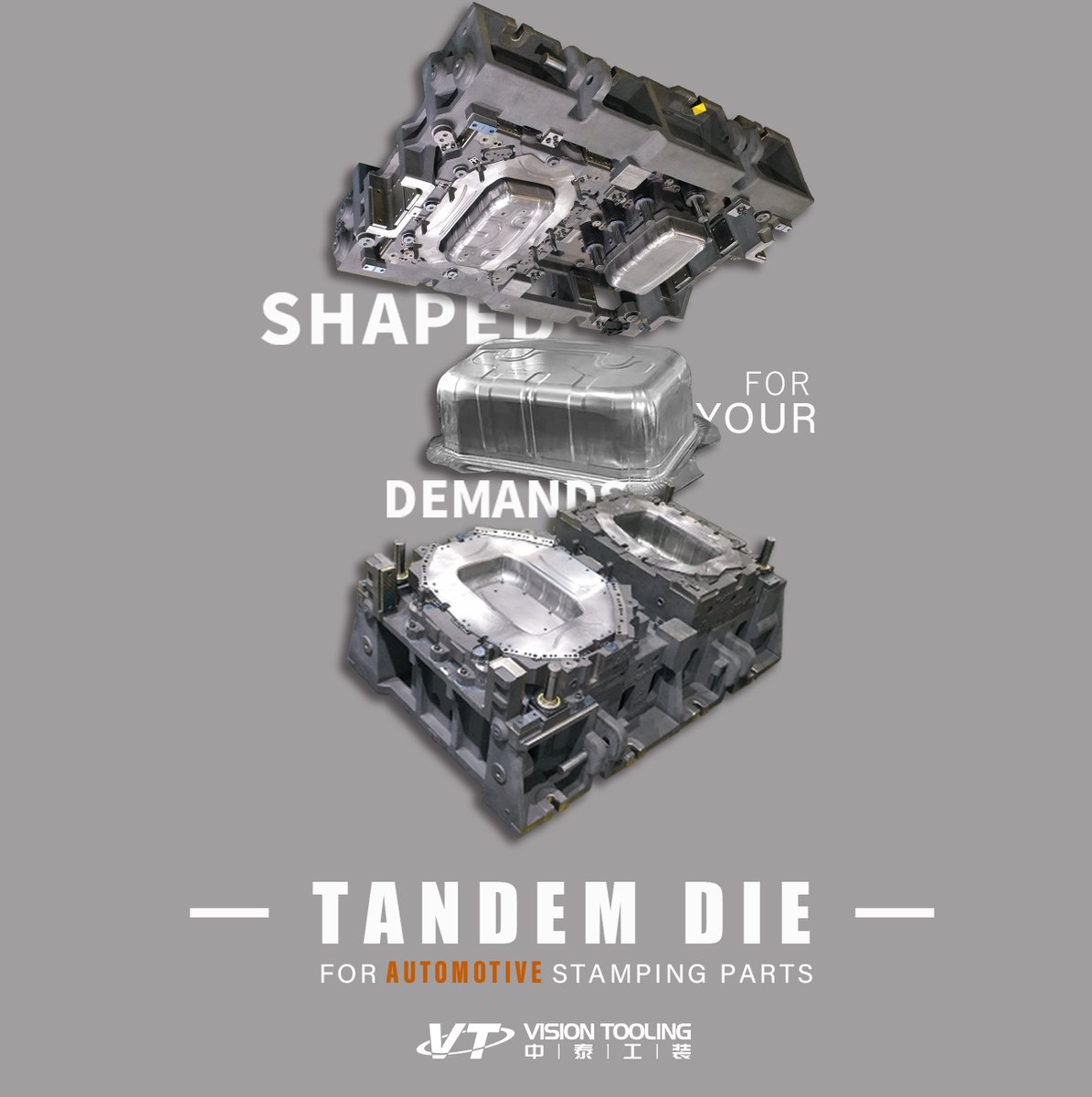 Visiontoolgroup's tweet image. Looking for a reliable supplier of automotive stamping dies &amp;amp; tools? One of the best metal tooling enterprise in China, provides you high quality dies at competitive prices. Global,Valuable and Reliable—Vision Tooling group. #automotiveindustry #automobile #Metal #mold #diecast