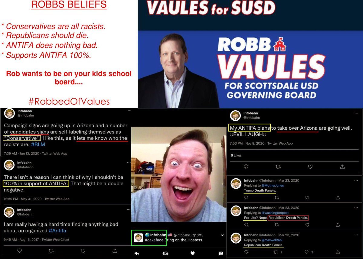 AmandaWray's tweet photo. The same @SOSAZ_Network that has endorsed #robbedofvalues You’ve lost all credibility with this clown. https://t.co/XhEPsmi9G8